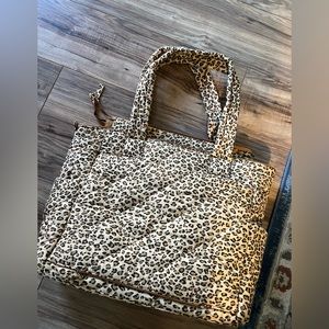 BEIS x Elsa Hosk Quilted Tote Diaper Bag